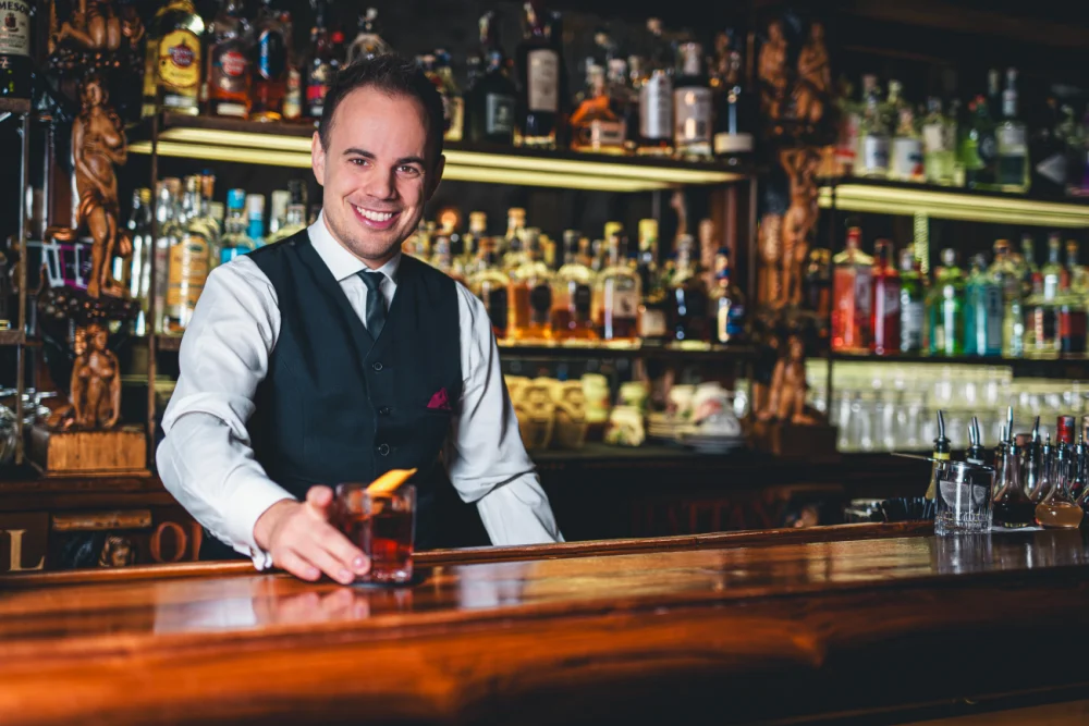 Jan Foukal, head-bartender
