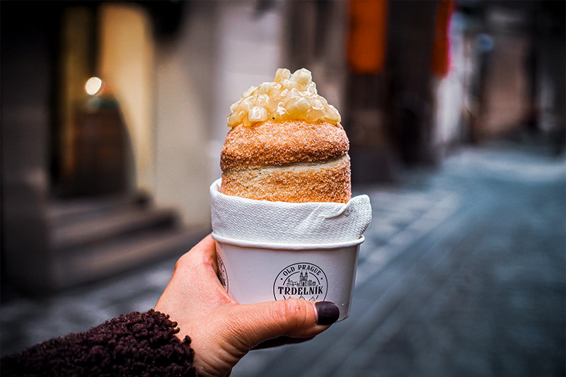 Tradiční vánoční trdelník z Bistra U Prince